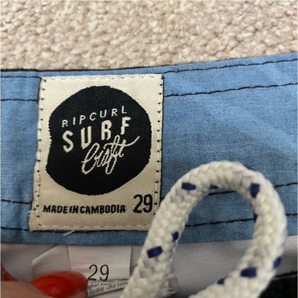 Rip curl 
Striped Swim Trunks - Picture 3 of 3